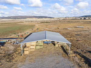 View of rural area with mountains