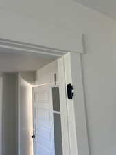 Detailed view of a textured ceiling