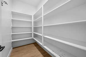 View of storage area