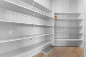 View of storage area