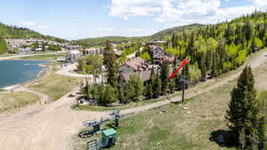 Location of condo by ski run