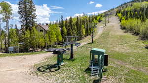 Location of condo from ski run