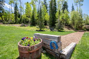 Picnic and horse shoe pit