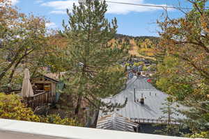 View of mountain backdrop