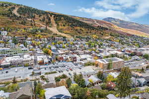Aerial view of mountains