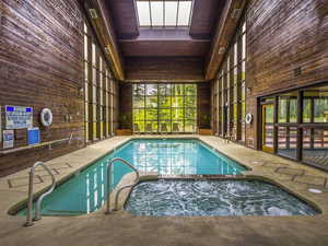Community pool and hot tub