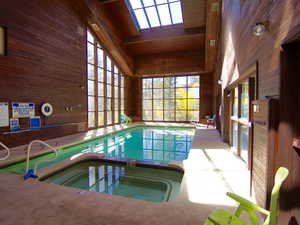 Community pool and hot tub