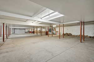 Community garage with assigned parking spot