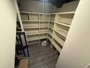 View of storage area