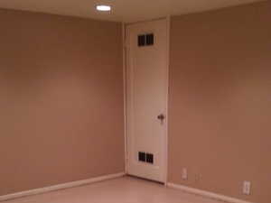 View of laundry area