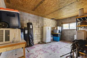 View of storage area