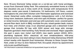 View of miscellaneous listing collateral