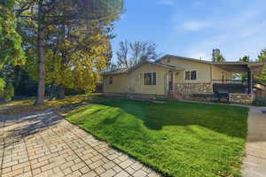 Side yard landscaping