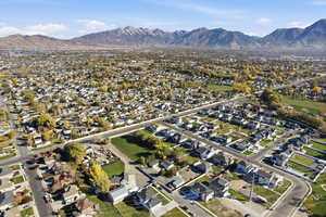 Northeast aerial view