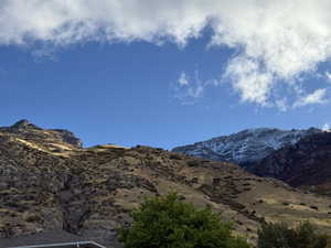 View of mountain background