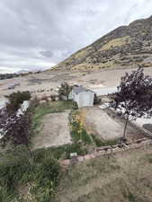 View of mountain background