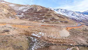 View of mountain background