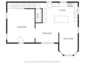 View of home floor plan