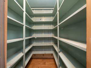 View of storage area