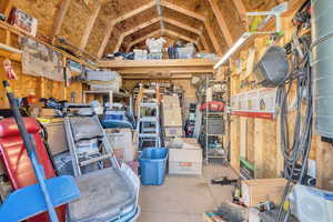 View of storage area