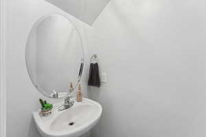 Bathroom with a sink