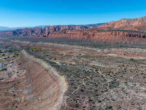 Mountain view featuring a desert landscape and rural landscape