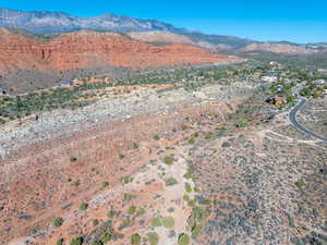 View of mountain background featuring rural landscape
