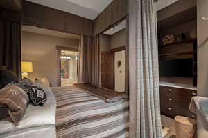 Bedroom with ensuite bathroom