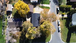 Aerial View Top of Home and Property.