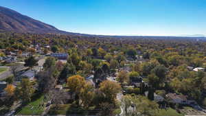 Aerial View looking South.
