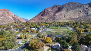 Aerial View looking East.