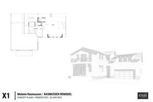 Rendering of Garage update / floor plan