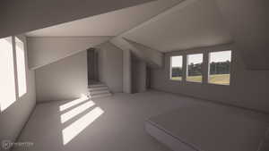 Rendering of Garage bonus bedroom