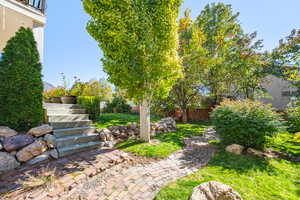 Path to Basement walkout