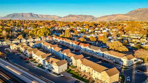 Bird's eye view of mountains