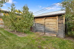 View of shed