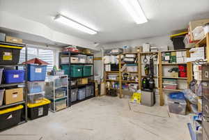 View of storage room