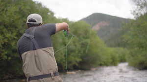 Exterior view of a mountain backdrop