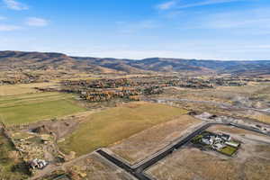 View of property location with rural landscape and a mountainous background