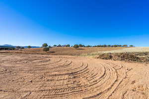 View of yard featuring a view of countryside