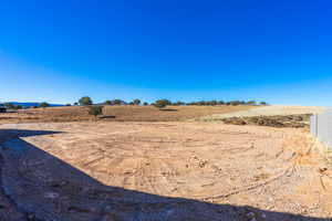 View of yard featuring a view of rural / pastoral area