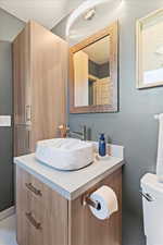 Completely updated bathrooms w/ stylish tile surrounds and modern finishes