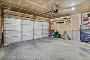 Tons of storage space: garage, backyard shed, basement plus cold storage room!