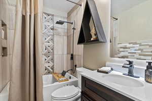 Completely updated bathrooms w/ stylish tile surrounds and modern finishes