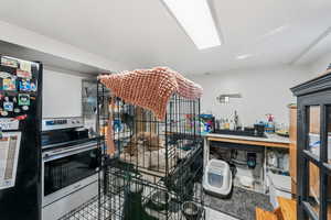 View of storage room