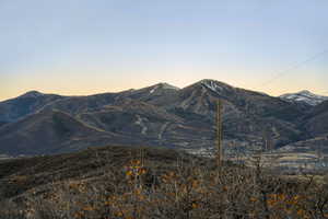 View of mountain background