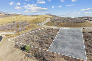 View of property location with property boundaries highlighted