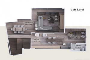 View of floor plan / room layout