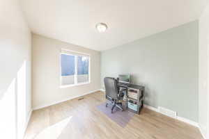 Office space next to front room