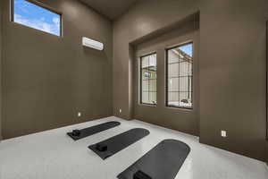 View of exercise area